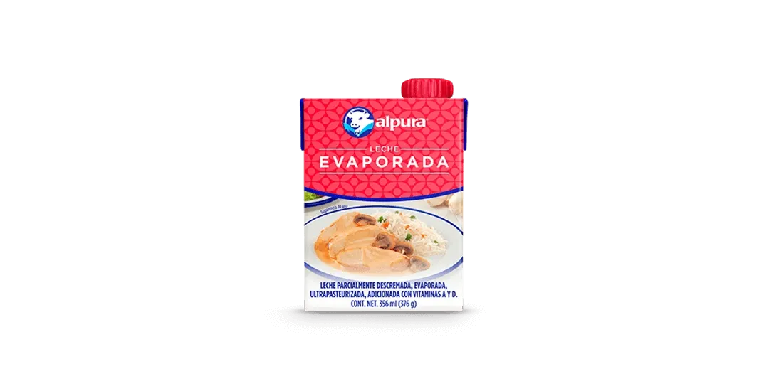 Leche evaporada